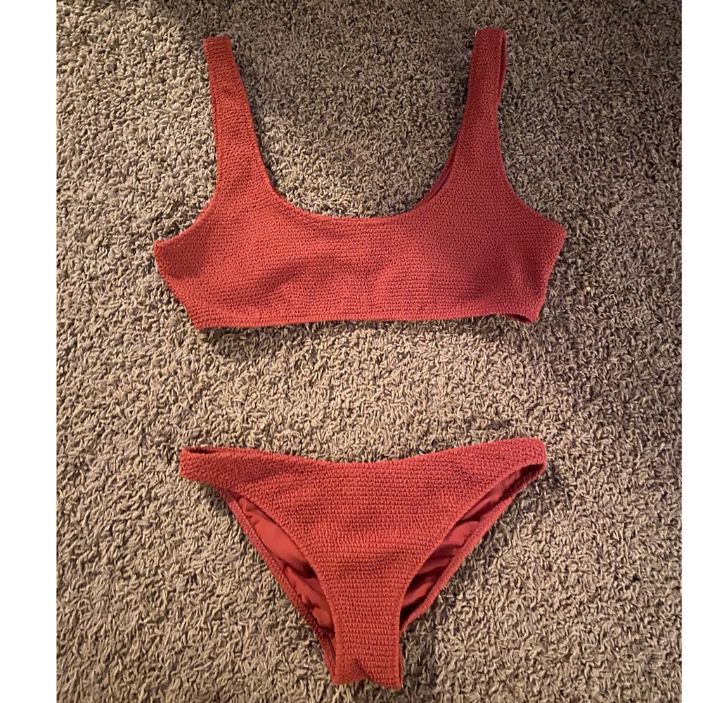 pacsun la hearts bikini set